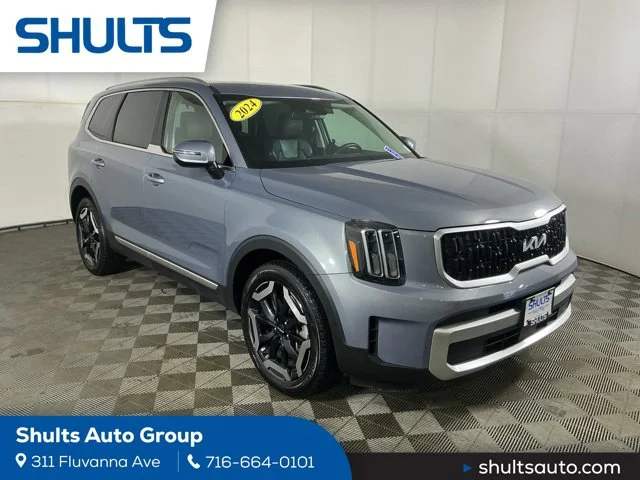 Used 2024 Silver Kia EX image 1
