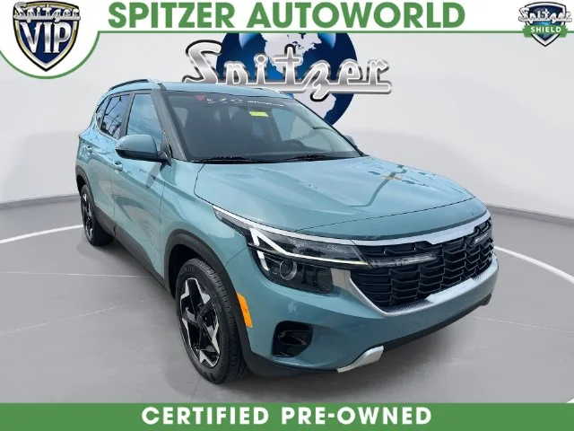 Certified Used 2024 Blue Kia EX image 1