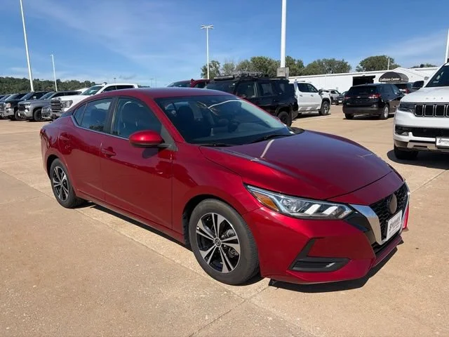 Used 2022 Red Nissan SV image 1