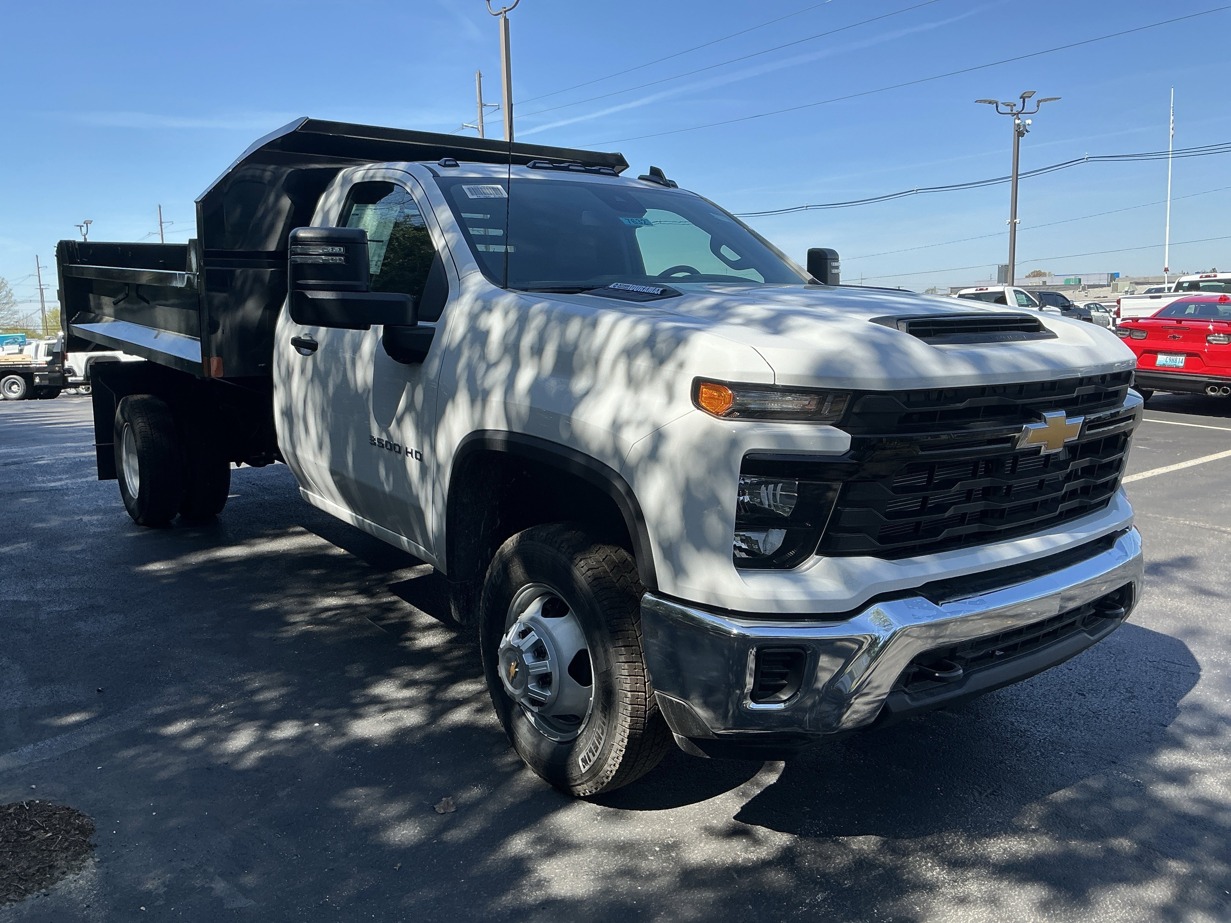 New 2025 Summit White Chevrolet Work Truck image 2