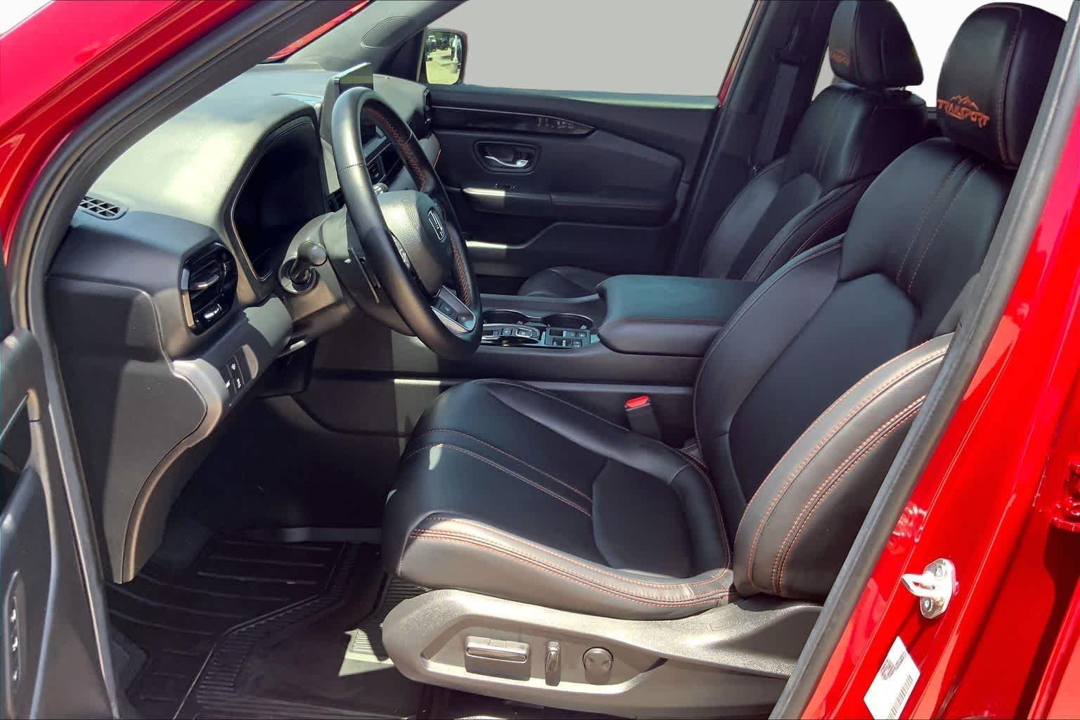 Used 2025 Radiant Red Metallic II Honda TrailSport image 8