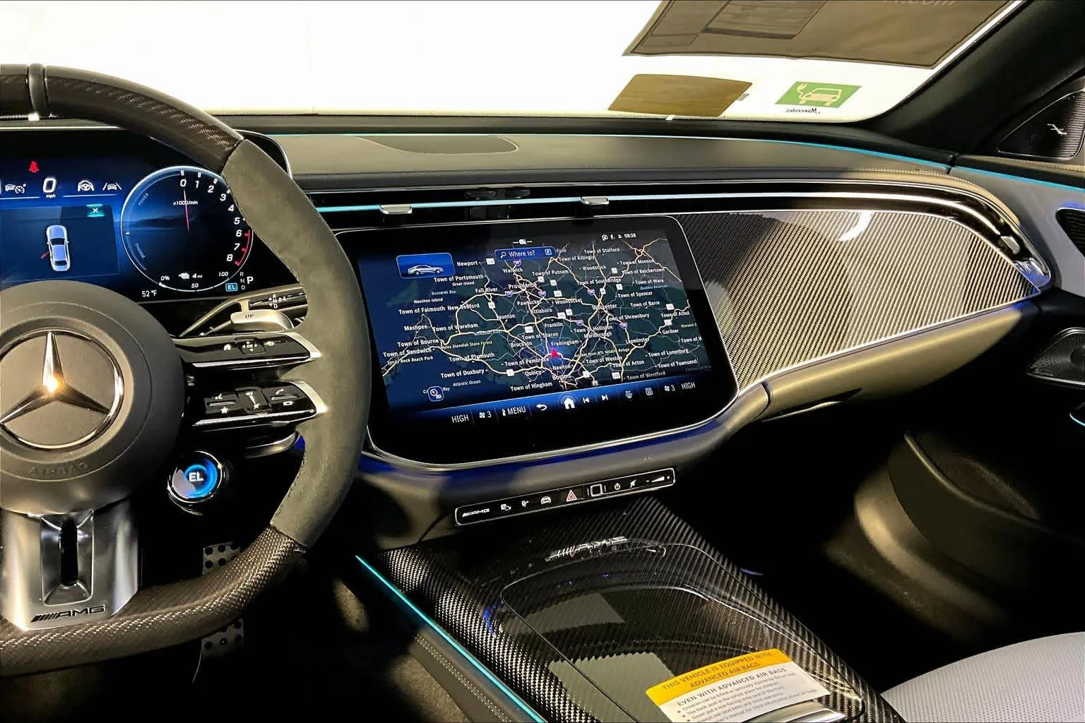 New 2026 MANUFAKTUR Alpine Grey Mercedes-Benz AMG® E 53 E image 8