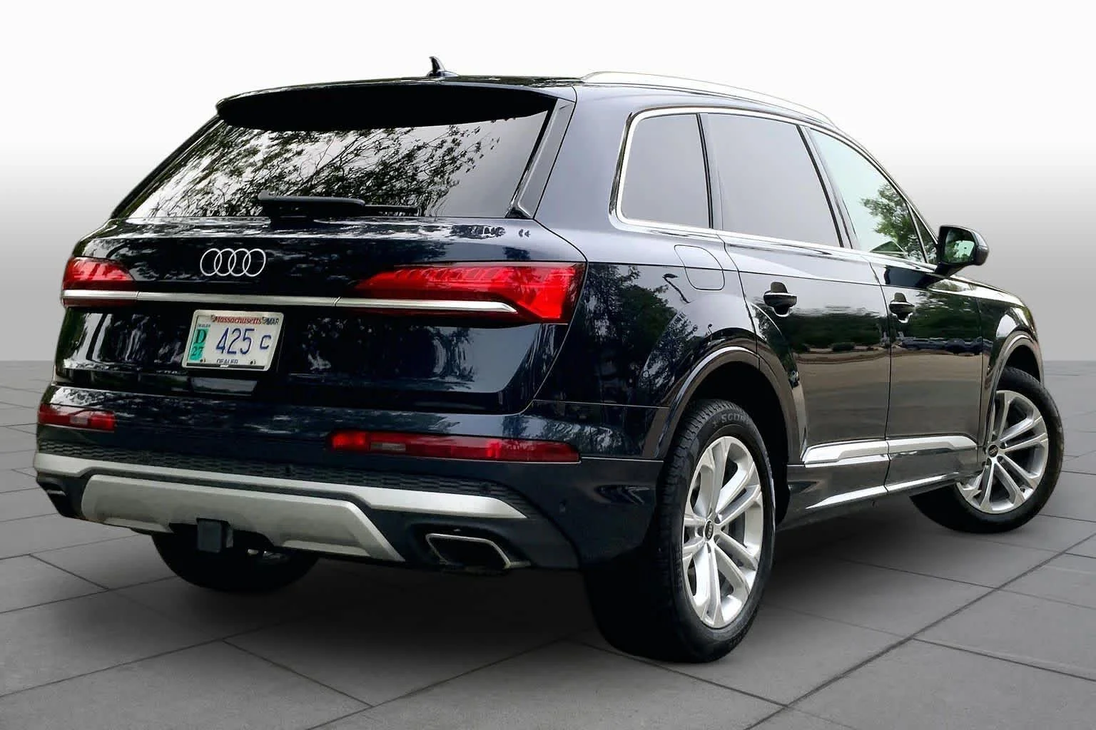Used 2025 Waitomo Blue Metallic Audi Premium Plus image 12