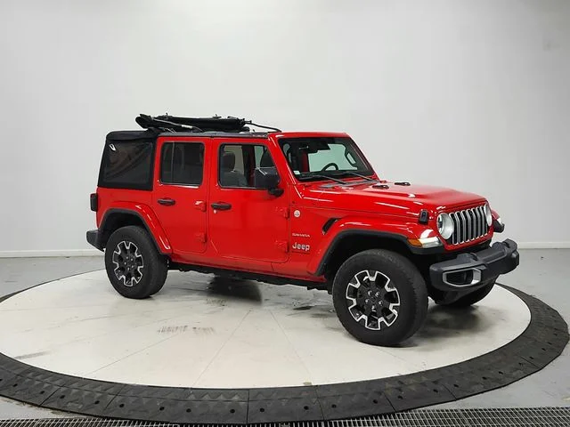 Used 2024 Red Jeep Sahara image 10