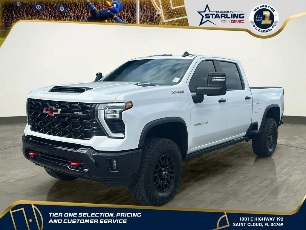 Used 2024 Summit White Chevrolet ZR2 image 1