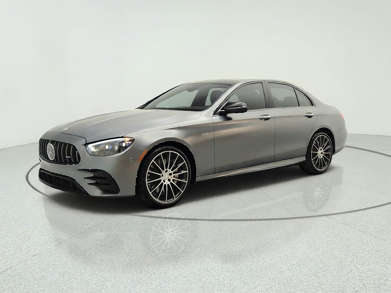 Certified Used 2023 MANUFAKTUR Selenite Gray Magno Mercedes-Benz AMG® E 53 4MATIC+ Sedan image 1