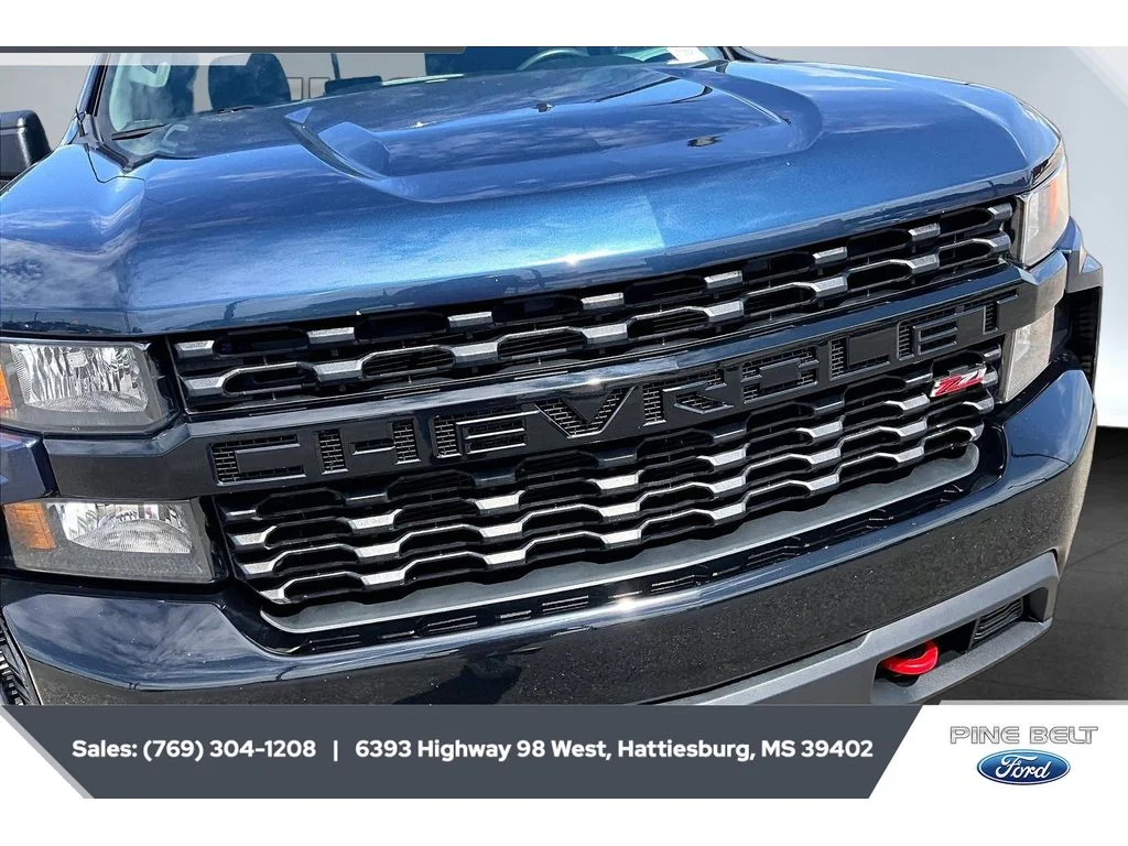 Used 2020 Northsky Blue Metallic Chevrolet Custom Trail Boss image 22