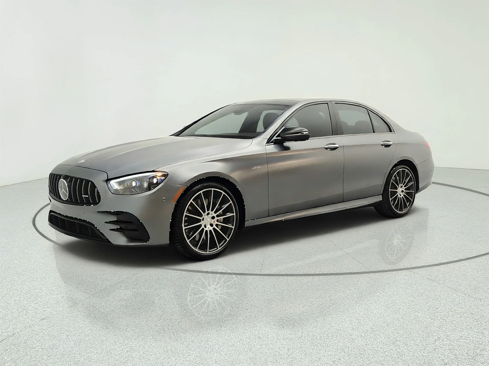 Certified Used 2023 MANUFAKTUR Selenite Gray Magno Mercedes-Benz AMG® E 53 4MATIC+ Sedan image 1