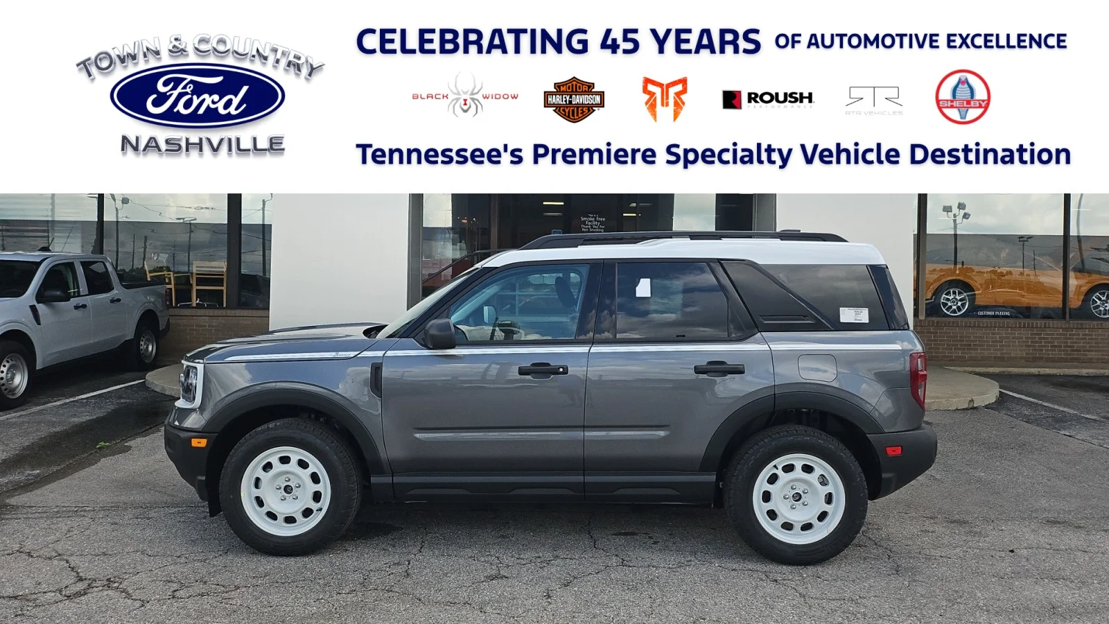 New 2026 Carbonized Gray Metallic Ford Heritage 4WD image 1