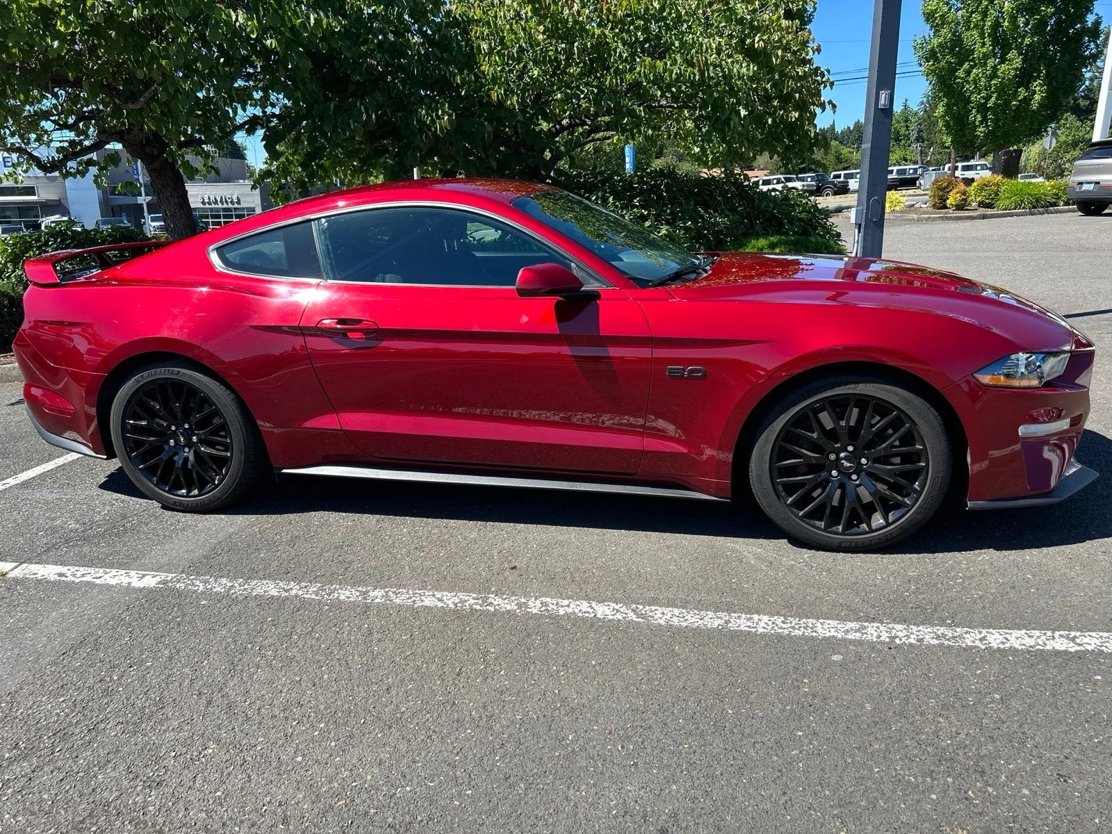 Used 2019 Ruby Red Metallic Ford GT image 5