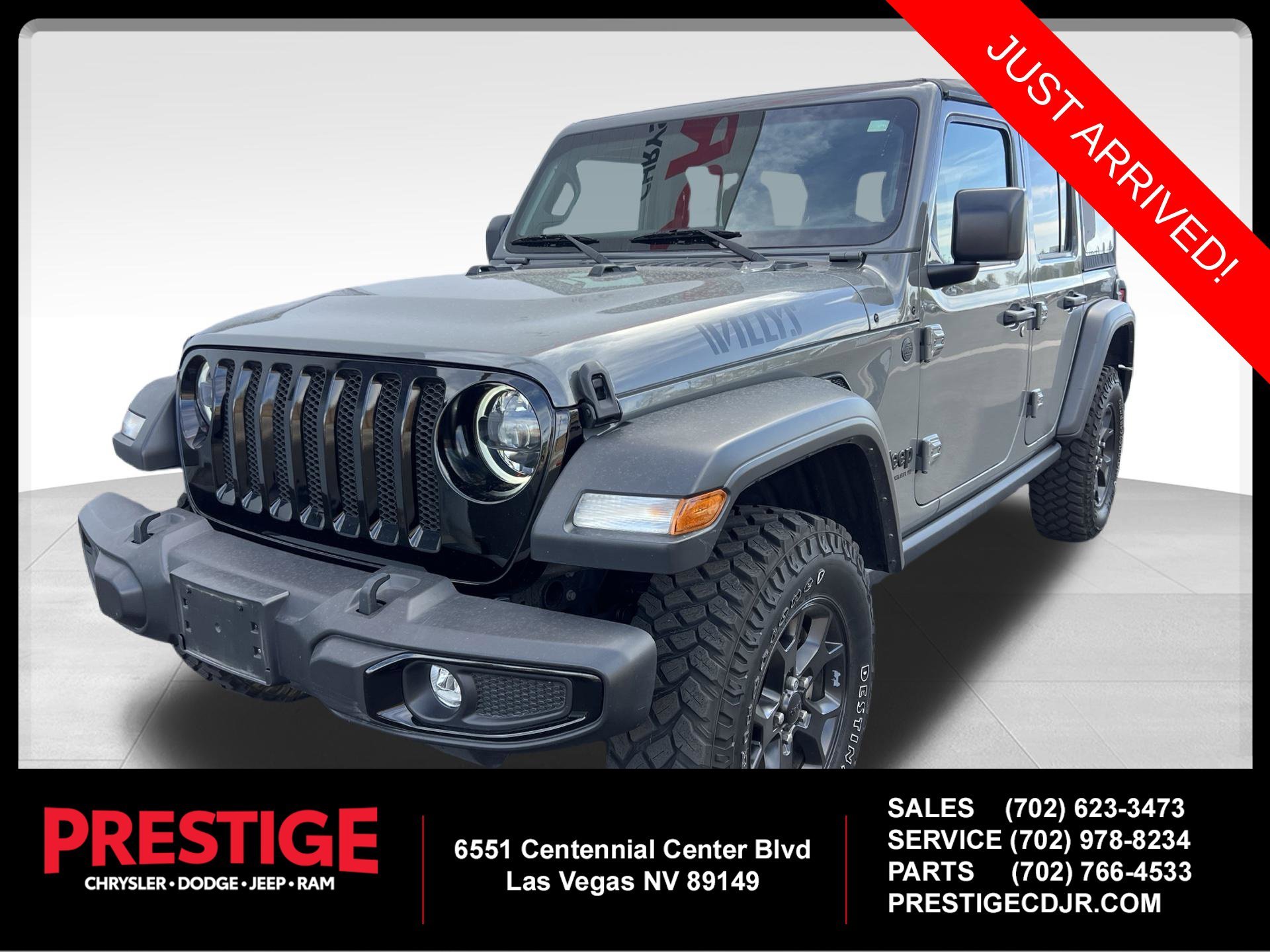 Used 2023 Gray Jeep Sport image 1