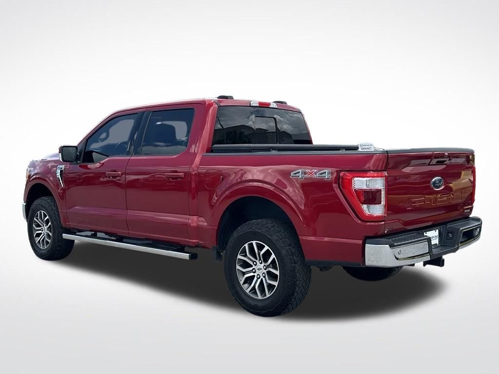 Used 2022 Red Ford Lariat image 5