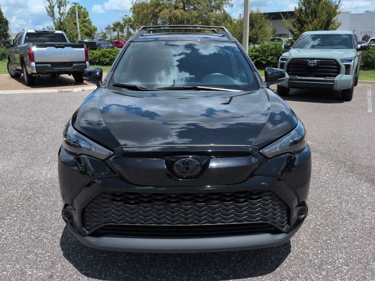 Used 2025 Jet Black Toyota Hybrid Nightshade Edition image 9
