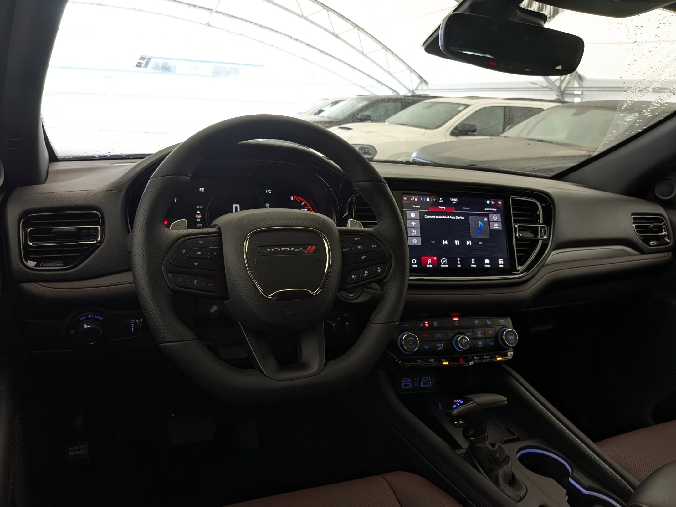 New 2026 Black Dodge GT Plus - - Pkg 2BH - 2nd Row Captain Chairs - Ventilated Seats - Wireless Charging & More! image 24