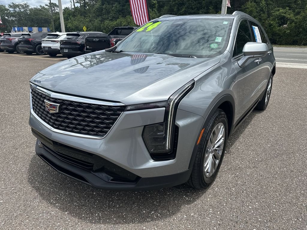 Used 2024 Argent Silver Metallic Cadillac Premium Luxury image 12