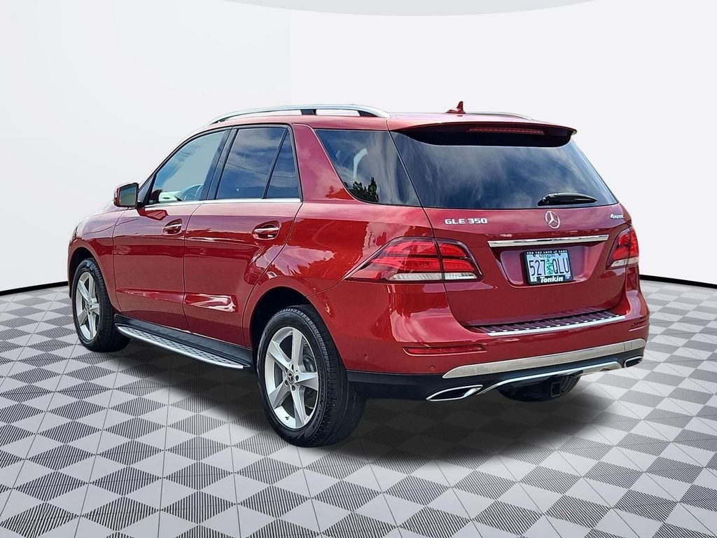 Used 2017 Red Mercedes-Benz GLE 350 image 4