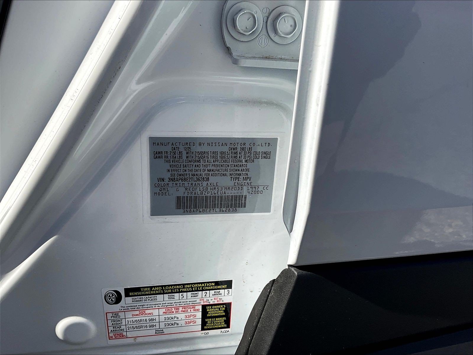 Certified Used 2026 White Nissan S image 21
