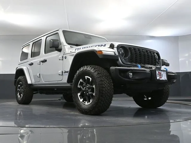 Certified Used 2024 Silver Jeep Rubicon 4xe image 55