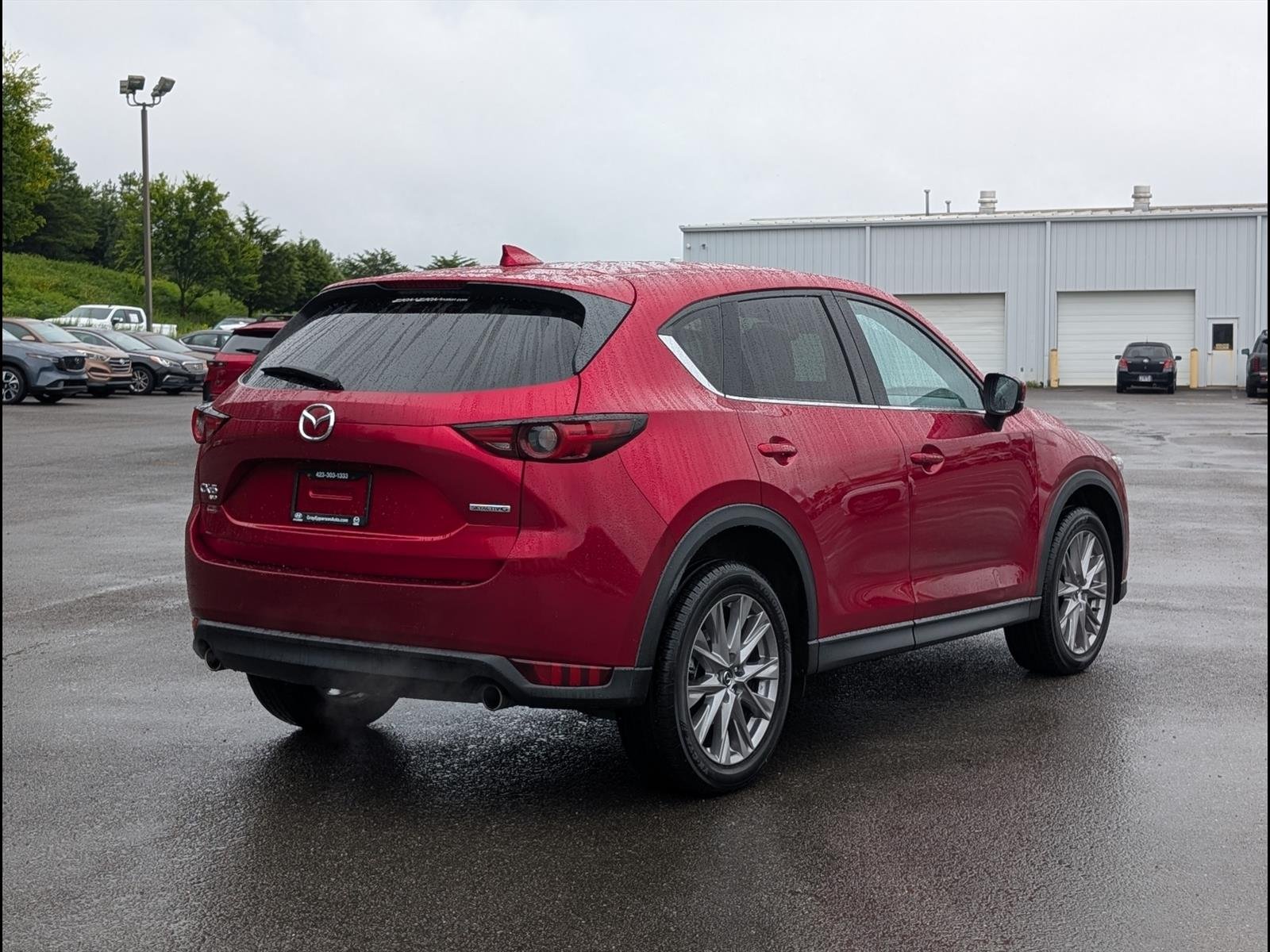 Used 2021 Soul Red Crystal Metallic Mazda Grand Touring image 7