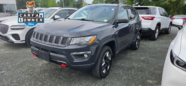 Used 2018 Black Jeep Trailhawk image 1