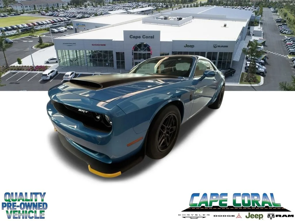 Used 2023 Blue Dodge SRT Demon 170 image 1