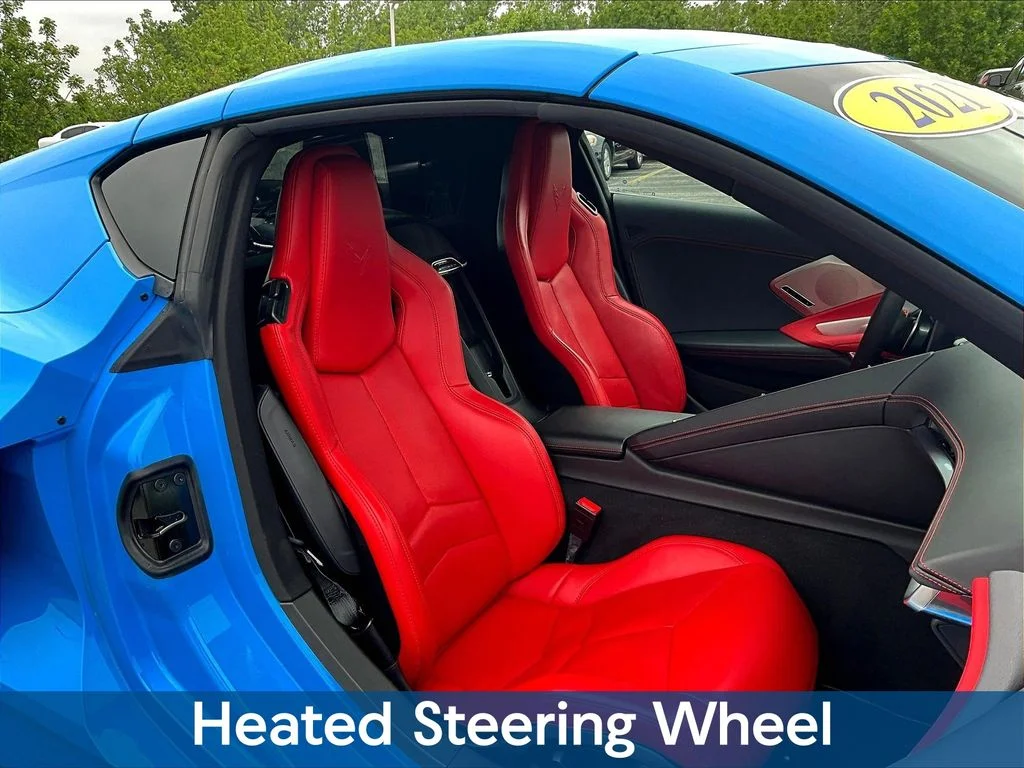 Used 2021 Blue Chevrolet Stingray image 29