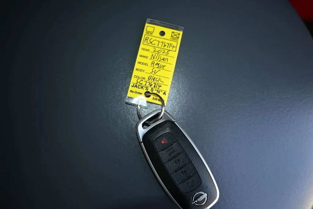 Certified Used 2025 Black Nissan SV image 30