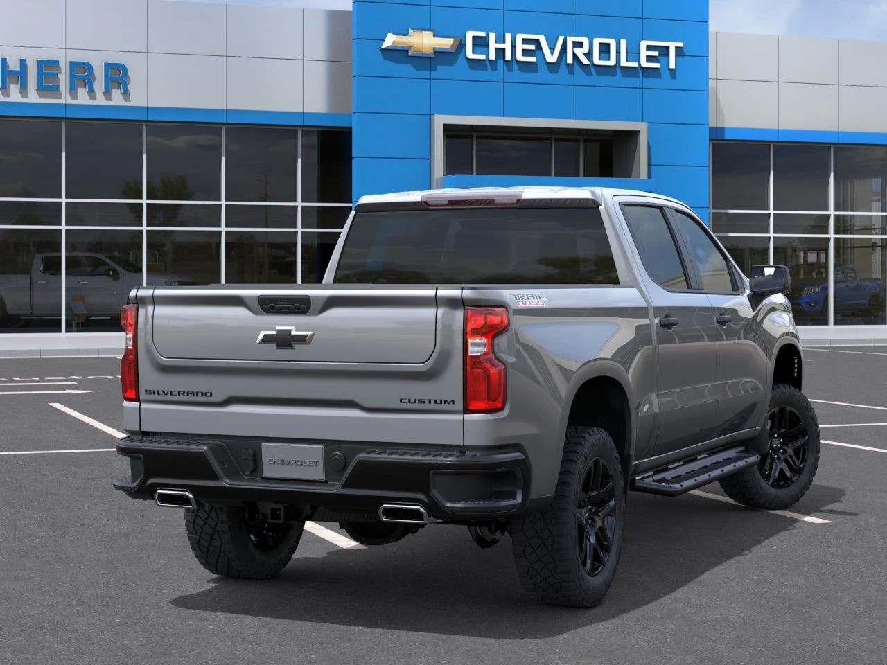 New 2026 Sterling Gray Metallic Chevrolet Custom Trail Boss image 4