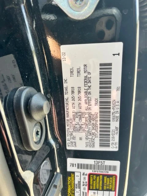 Used 2023 Black Toyota SR5 image 15