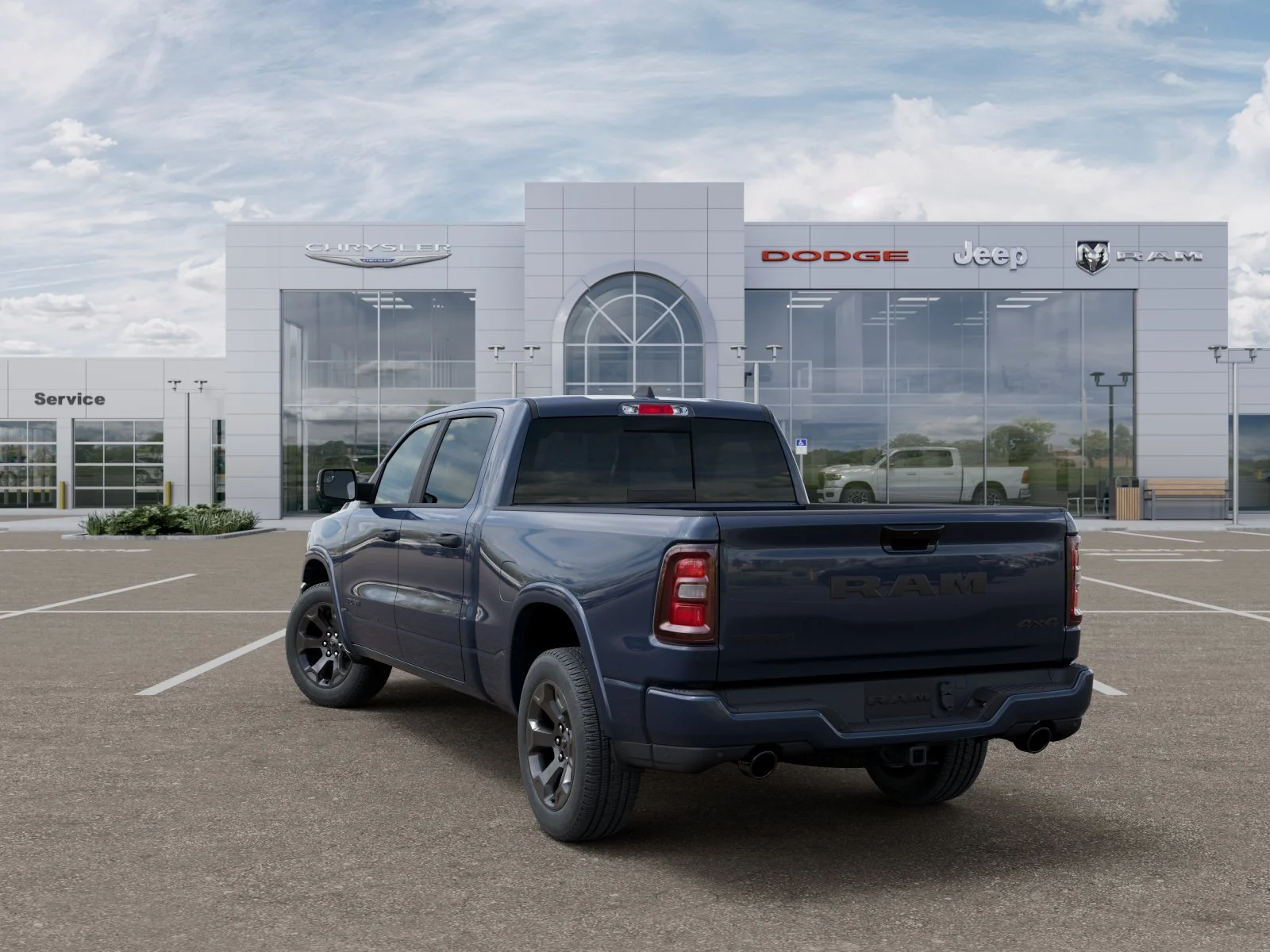 New 2026 Forged Blue Metallic Exterior Paint RAM Big Horn/Lone Star image 31