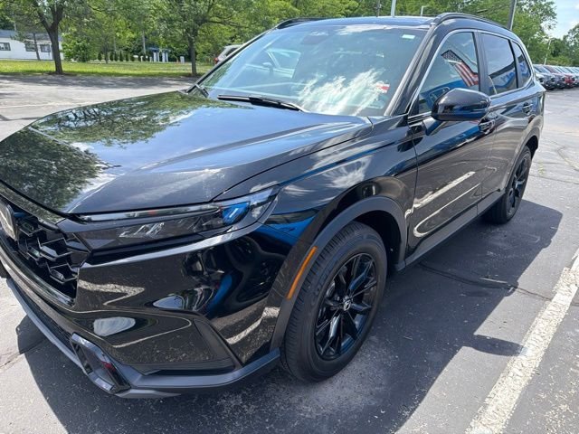 Certified Used 2024 Crystal Black Pearl Honda Sport image 1