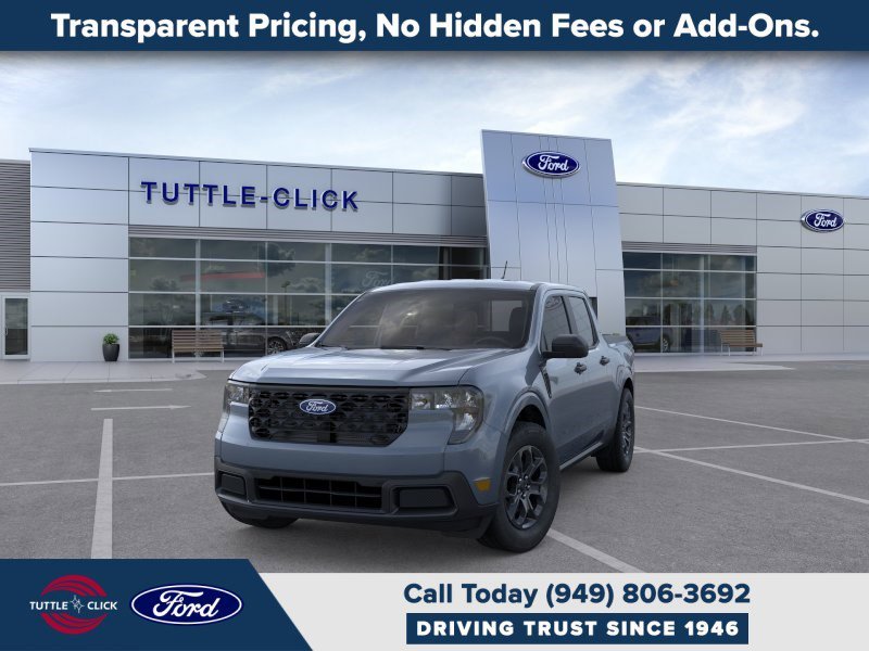 New 2026 Azure Gray Metallic Tri-Coat Ford XLT image 2