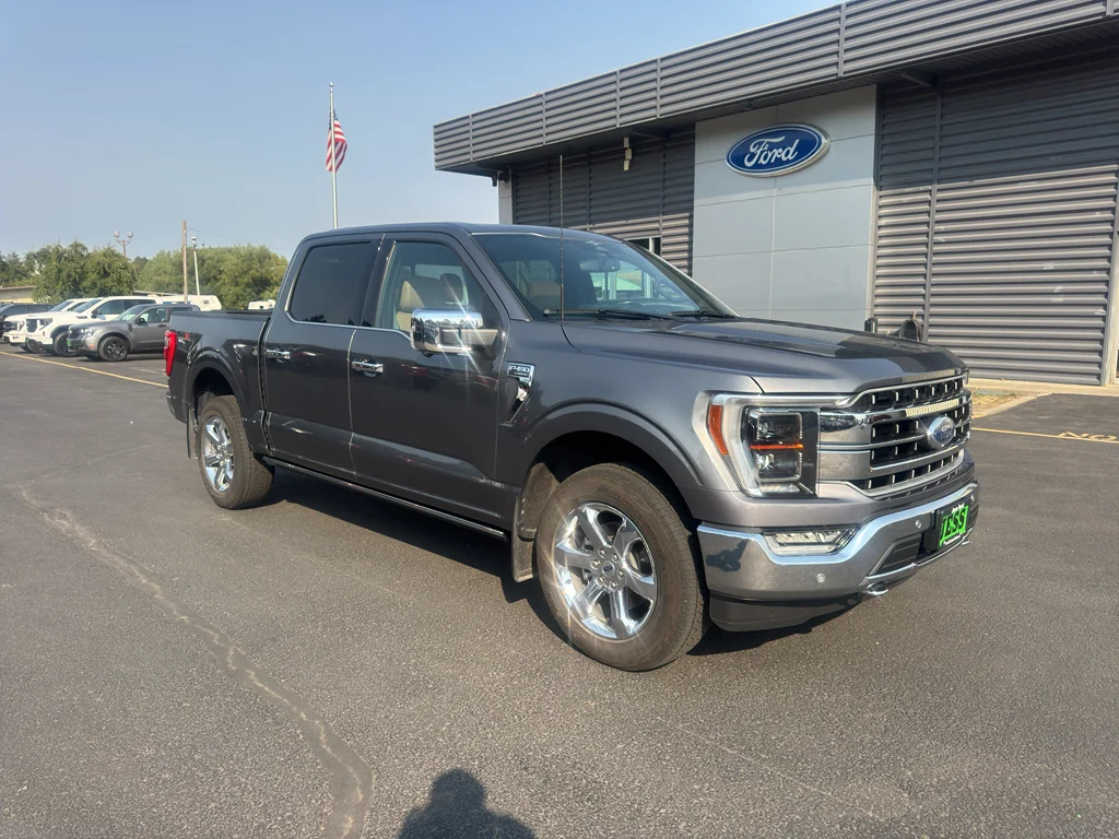 Certified Used 2023 Carbonized Gray Metallic Ford LARIAT image 6