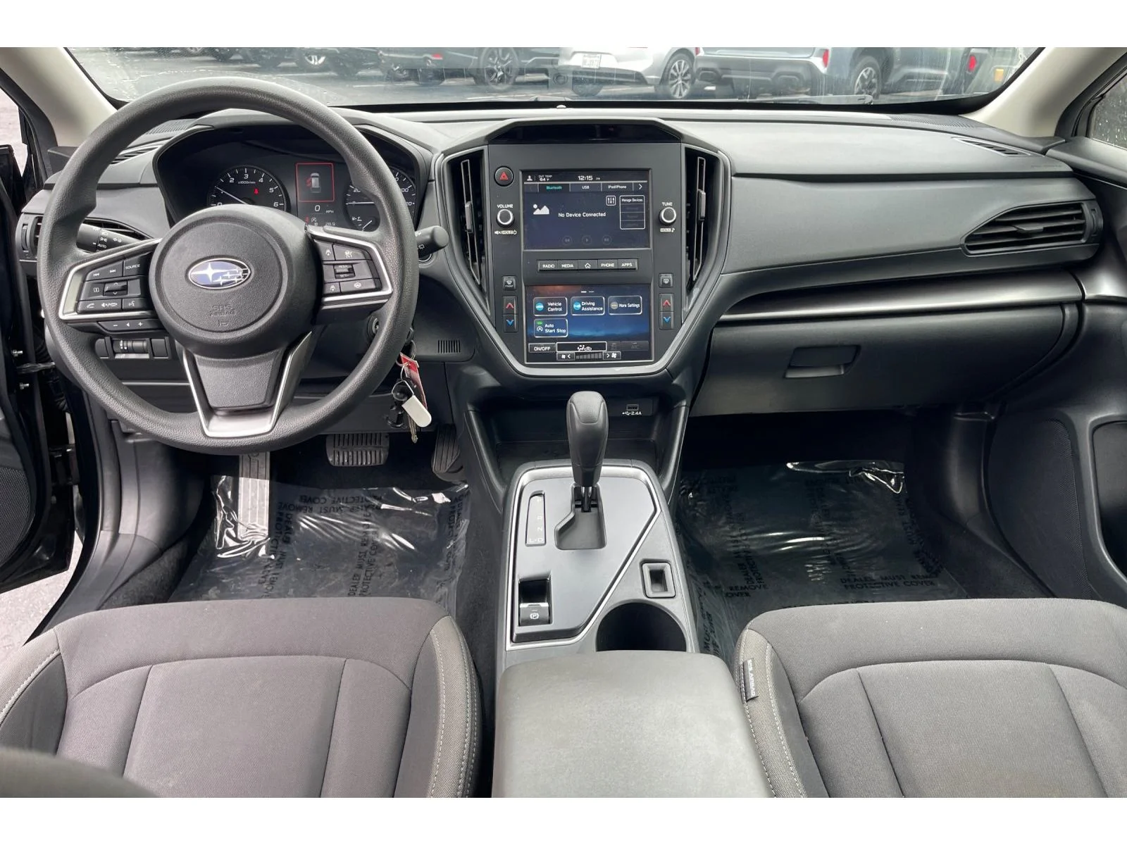 Used 2024 CRYSTAL BLACK SIL Subaru Base image 15