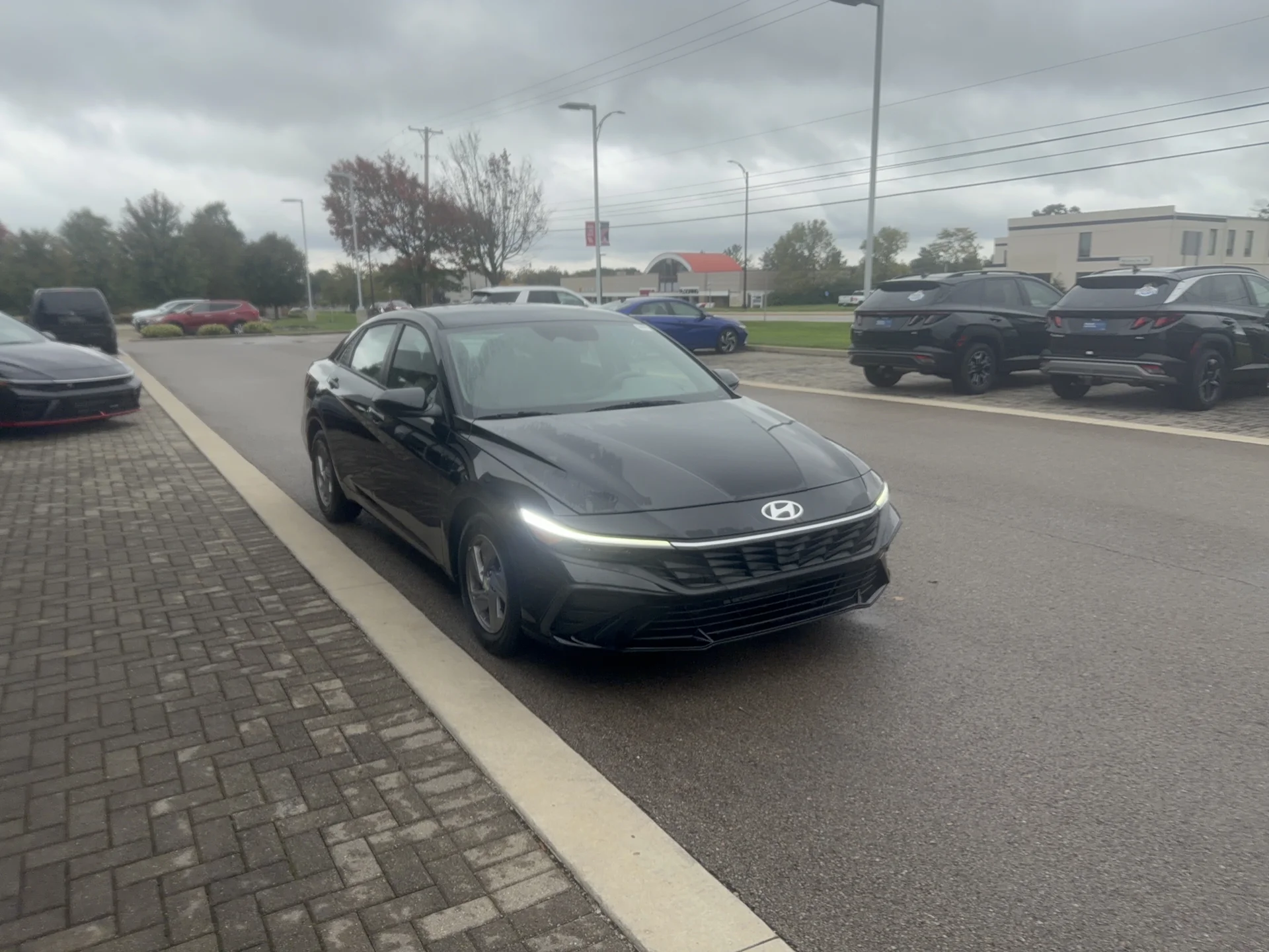 Certified Used 2024 Abyss Black Pearl Hyundai SE image 1