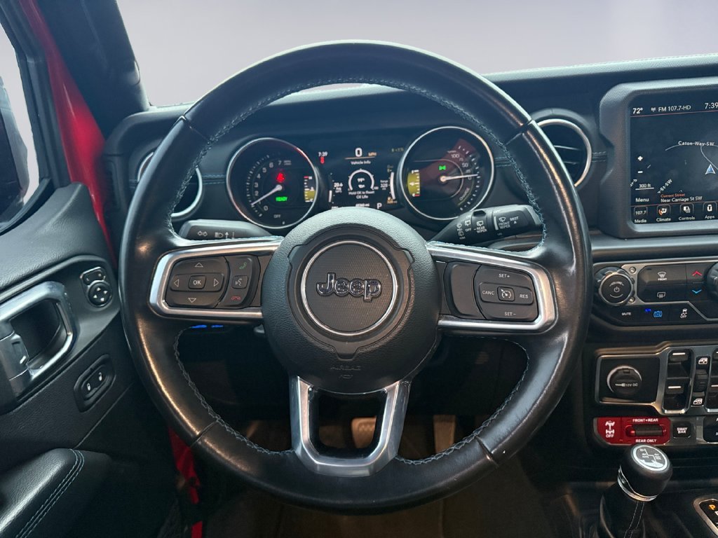 Used 2022 Red Jeep Unlimited Rubicon 4xe image 14