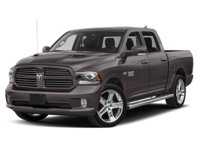 Used 2018 Granite Crystal Metallic Clearcoat Ram Night image 1