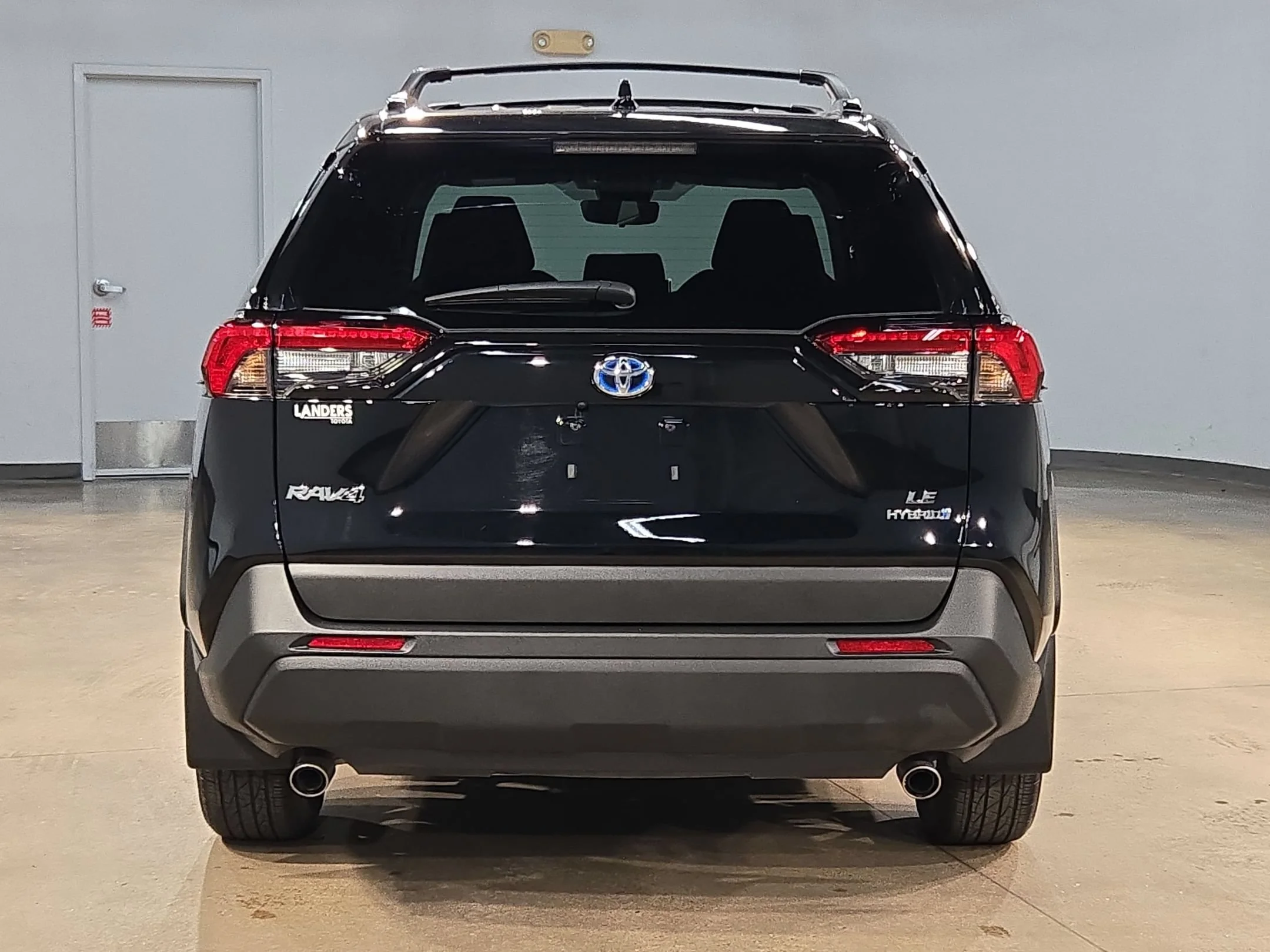 Certified Used 2024 Midnight Black Metallic Toyota Hybrid LE image 6