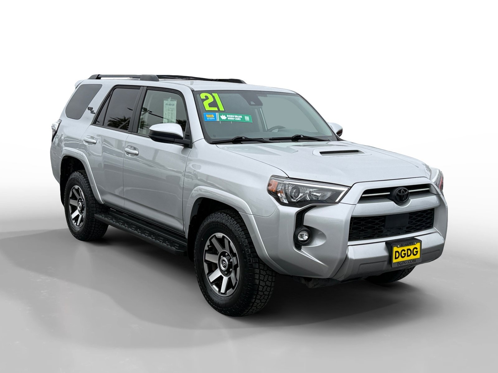 Used 2021 Classic Silver Metallic Toyota TRD Off-Road image 7