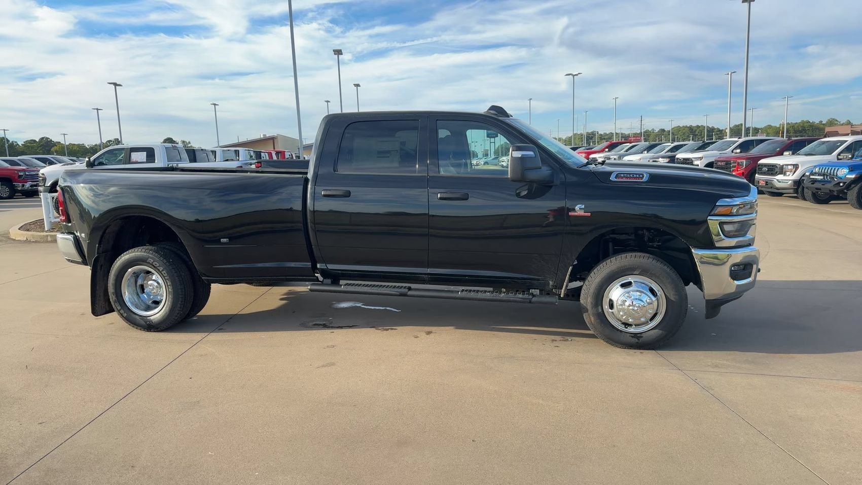 New 2026 Diamond Black Crystal Pearlcoat Ram Tradesman image 2