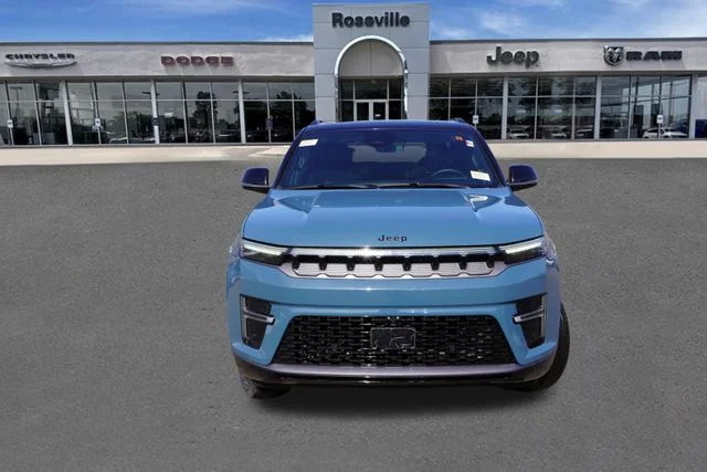 New 2026 Steel Blue Exterior Paint Jeep Summit Obsidian image 8