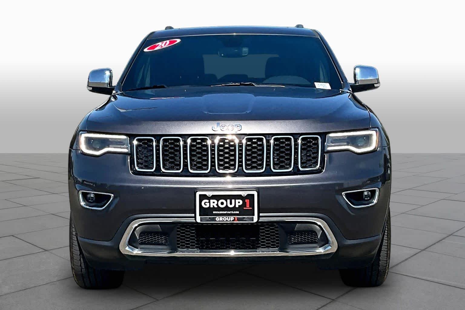 Used 2020 Granite Crystal Metallic Clearcoat Jeep Limited image 3
