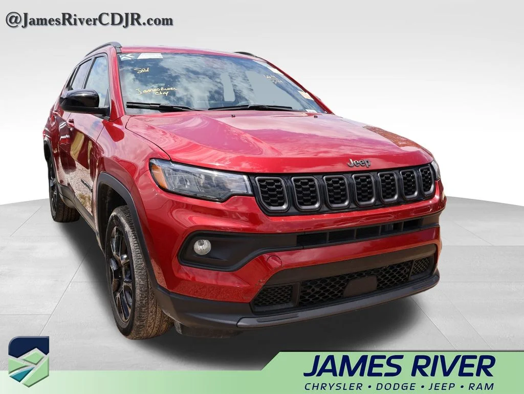 Used 2025 Red Jeep Latitude image 8