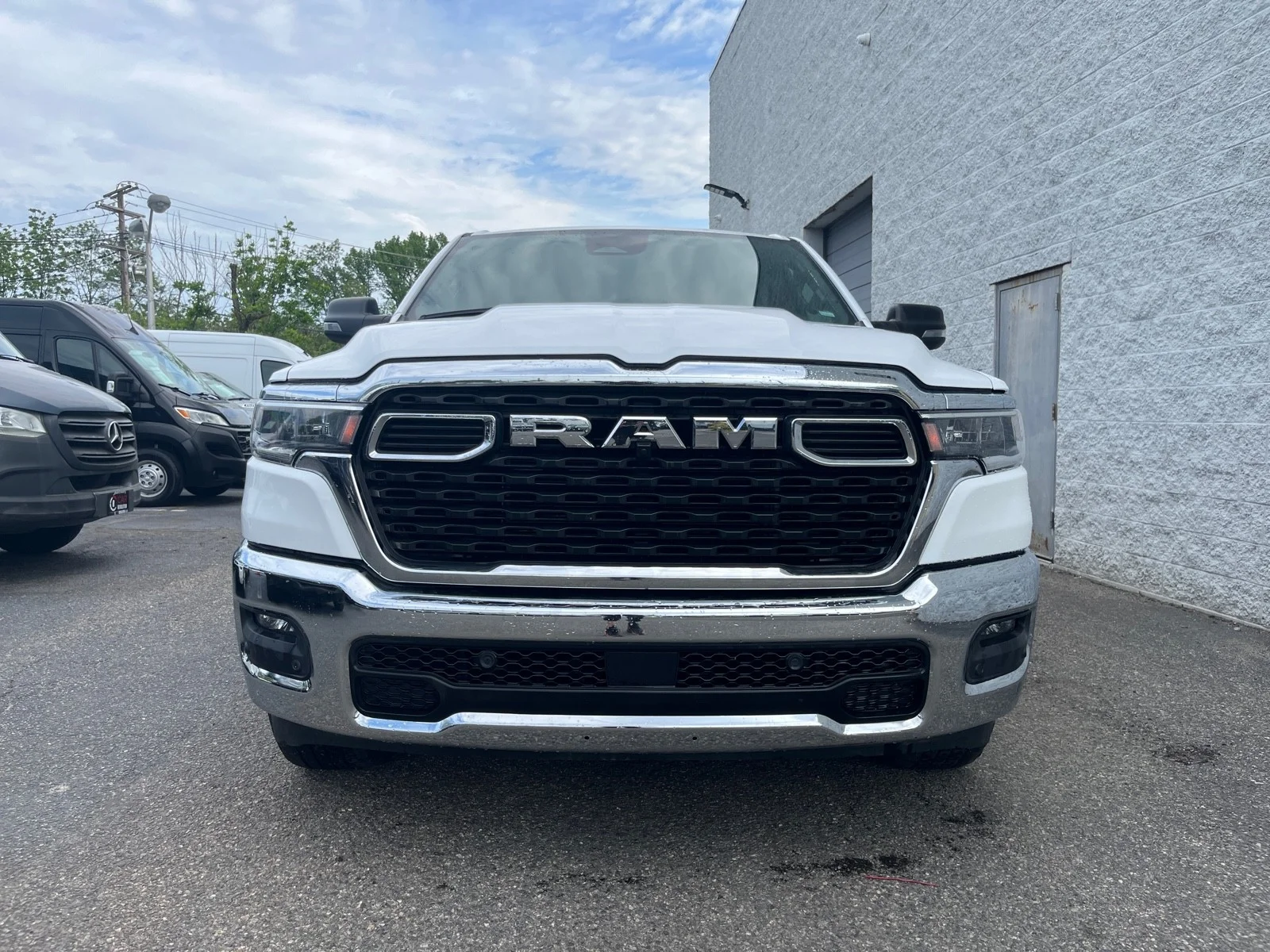 Used 2025 Bright White Clearcoat Ram Big Horn 4x4 image 2