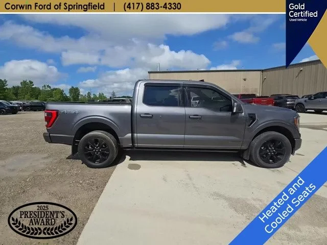 Used 2023 Carbonized Gray Metallic Ford Lariat image 10