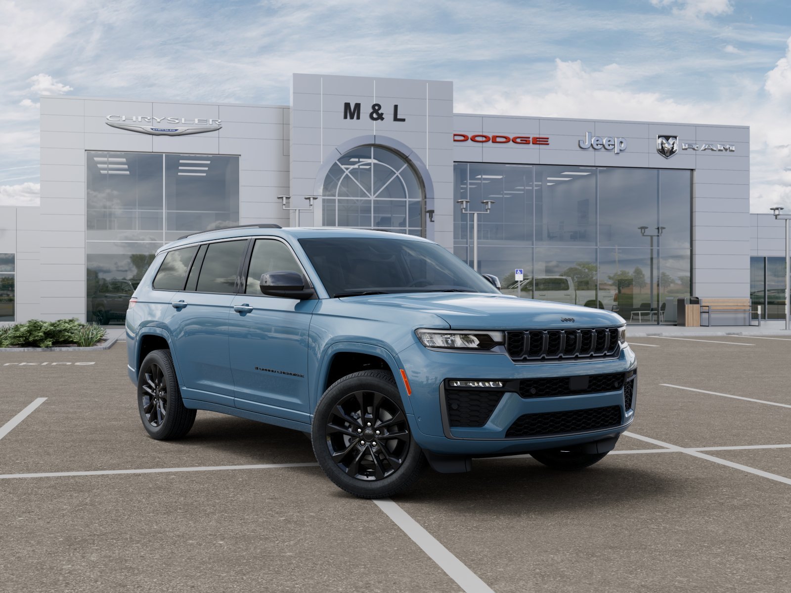 New 2026 Steel Blue Exterior Paint Jeep Limited Reserve 4x4 image 27