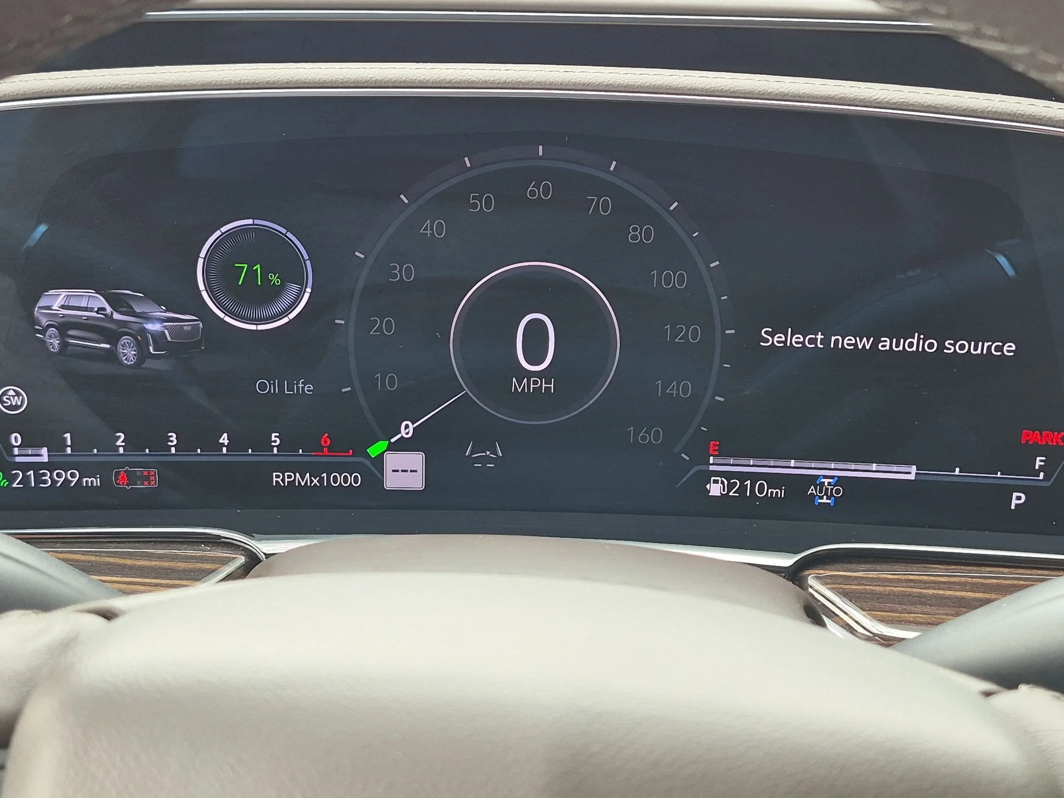 Used 2022 Galactic Gray Metallic Cadillac Premium Luxury image 15