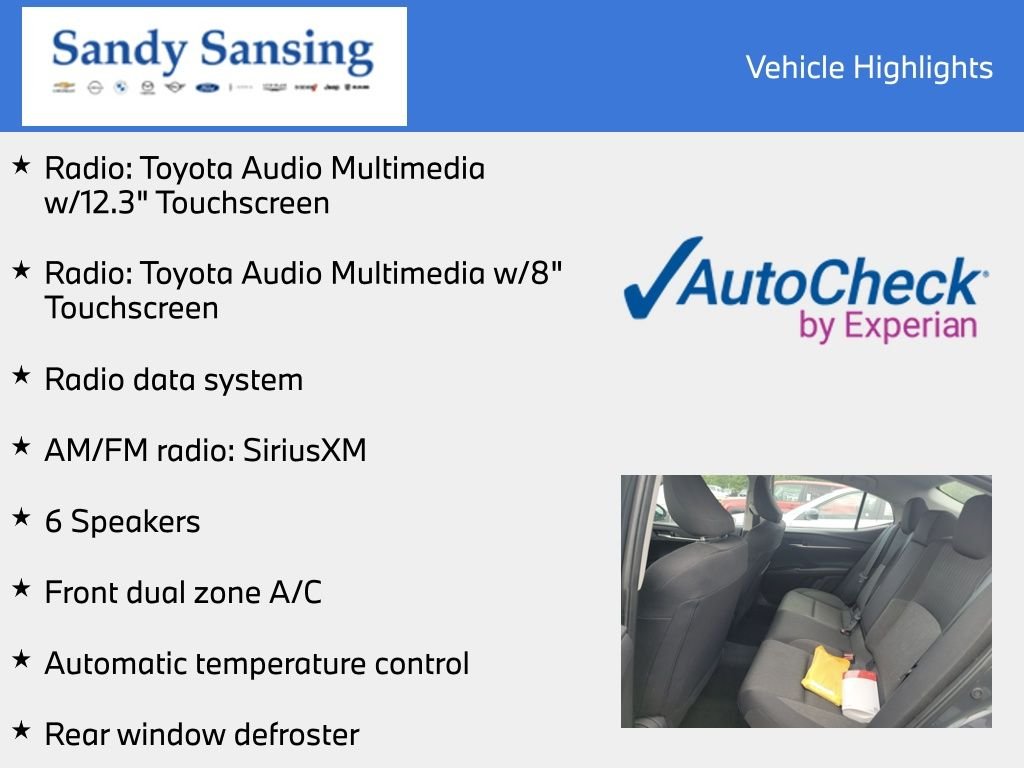 Used 2025 Gray Toyota SE image 7