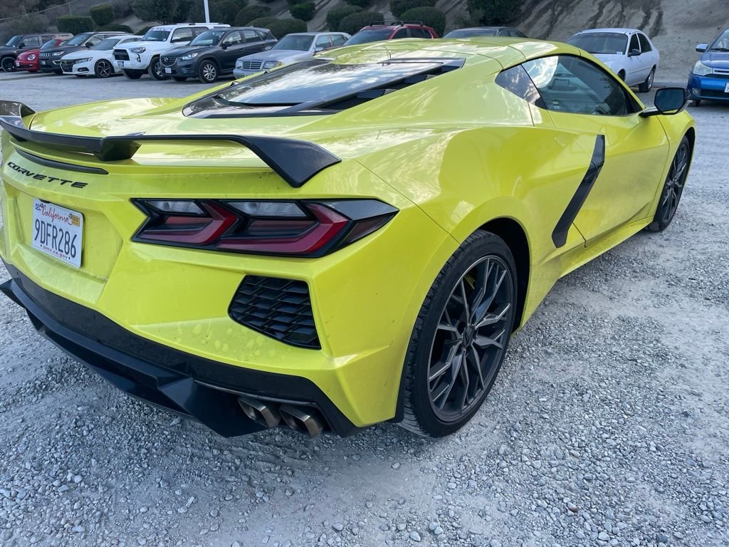 Used 2021 Yellow Metallic Chevrolet Stingray image 10