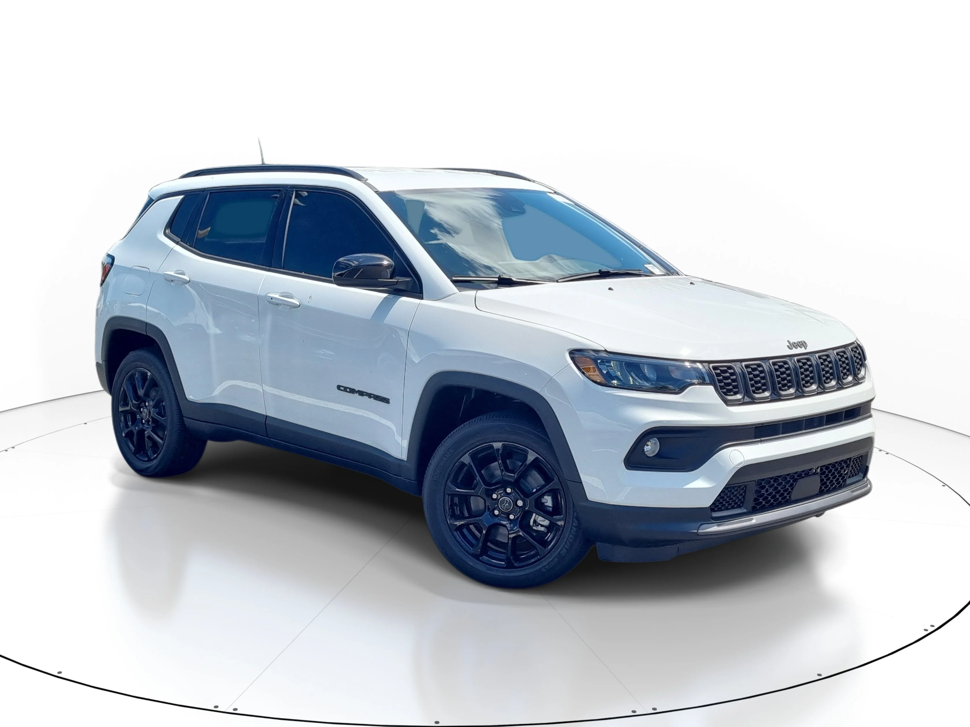 New 2026 Bright White Clearcoat Jeep Latitude image 1